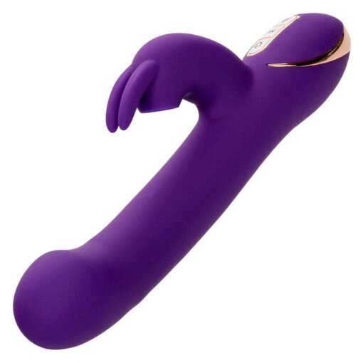 CALEXOTICS - JACK RABBIT VIBRATORE E STIMOLATORE 7 LIVELLI DI VIBRAZIONE E ONDE STIMOLANTI BLU - immagine 6