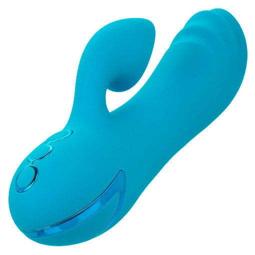 CALEXOTICS - SUNSET BEACH SEDUCER VIBRATORE E STIMOLATORE 10 FUNZIONI BLU - immagine 3