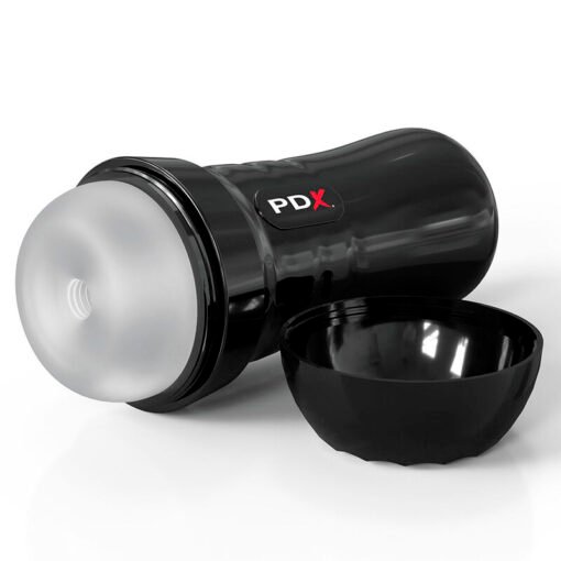 PDX EXTREME - SLIDE & GLIDE MASTURBATORE AUTOLUBRIFICANTE TRASPARENTE - immagine 2