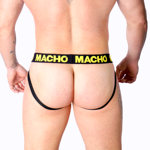 MACHO - MX25A JOCK LYCRA GIALLO XL - immagine 4