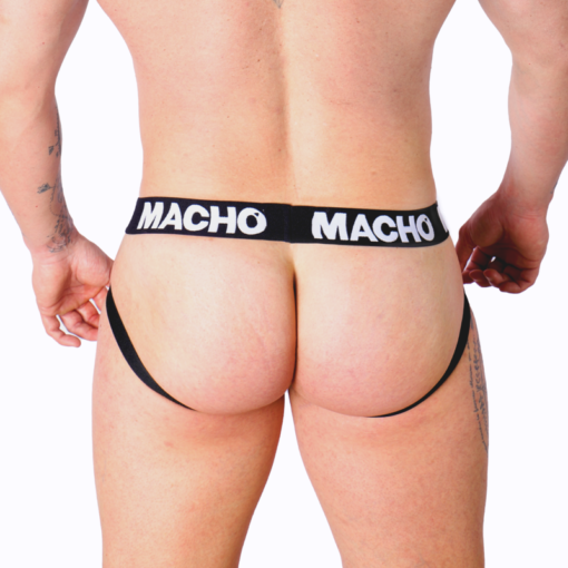 MACHO - MX26X1 JOCK GRID BIANCO XL - immagine 4