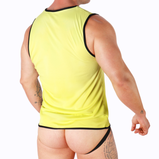 MACHO - MAGLIETTA GIALLA S/M - immagine 2