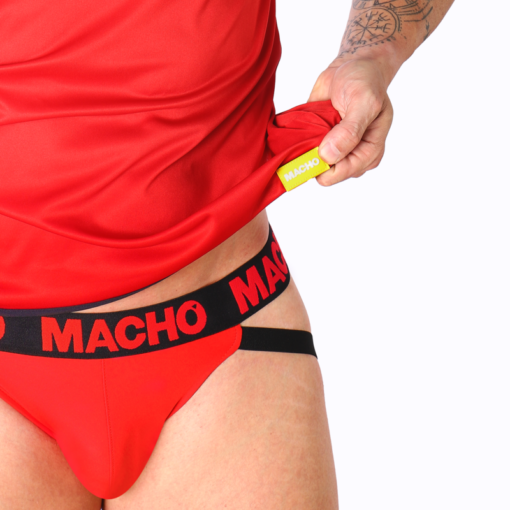 MACHO - MAGLIETTA ROSSA S/M - immagine 5