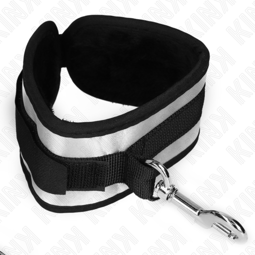 KINK - POLSINI IN NEOPRENE GRIGIO 23 X 5 CM - immagine 2