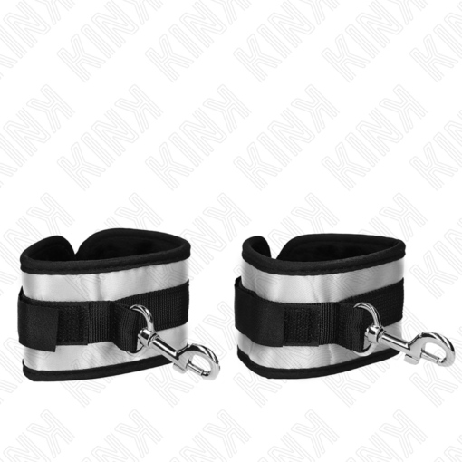 KINK - POLSINI IN NEOPRENE GRIGIO 23 X 5 CM - immagine 4