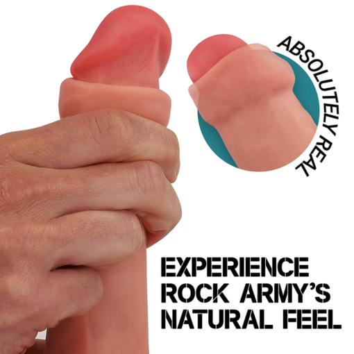 ROCKARMY - SILICONE LIQUIDO VOLPE 19 CM -O- 3,2 CM - immagine 2