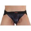 BURN - 006 JOCK BLU LUCIDO / NERO XL