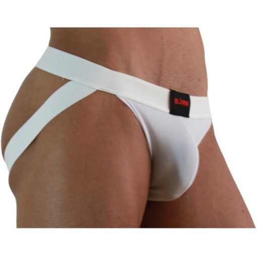 BURN - 007 JOCK LYCRA BIANCO L - immagine 2
