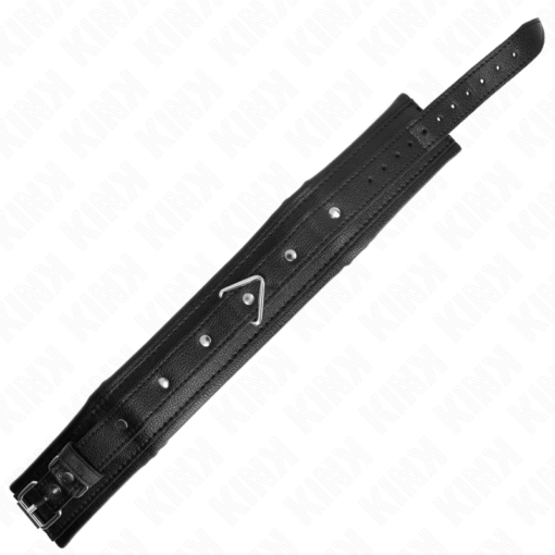 KINK - COLLANA CON CINTURINO IN SIMILPELLE SPUGNA MODELLO 1 REGOLABILE 37-54 CM X 3 CM - immagine 6