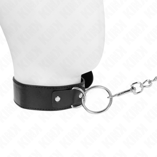 KINK - COLLARE MODELLO BASE CON GUINZAGLIO MODELLO 4 REGOLABILE 36-43 CM - immagine 2