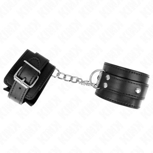 KINK - RESISTENZA DA POLSO CON 3 ANELLI A D REGOLABILE NERO 17,5-25 CM X 6 CM - immagine 2