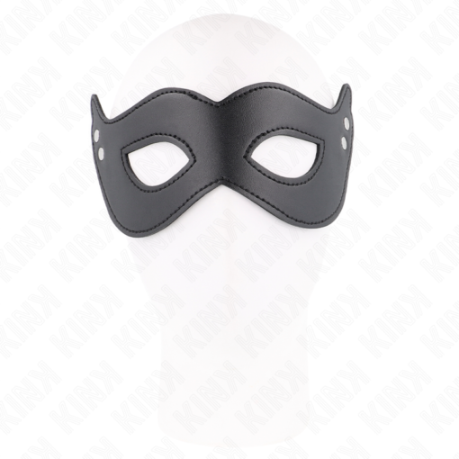 KINK - MASCHERA IN SIMILPELLE CON RIVETTI MODELLO 1 26 x 8 CM - immagine 3