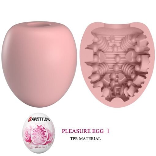 PRETTY LOVE - MASTURBATORE MASCHILE UOVO ROSA - immagine 7