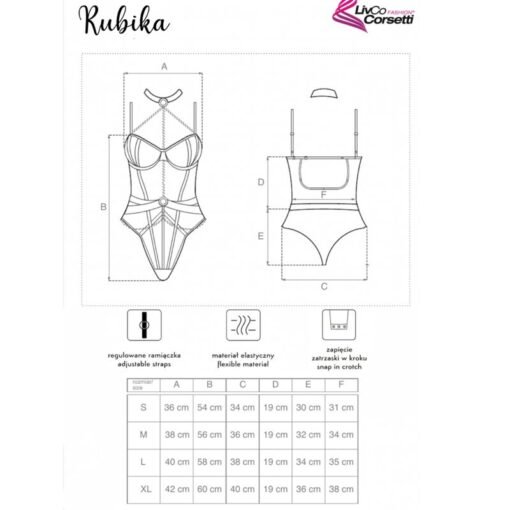 LIVCO CORSETTI FASHION - MELISENDA CF 1709 ACCAPPATOIO + CAMICIA + PERIZOMA NERO S - immagine 4