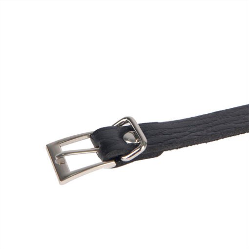 SUBBLIME - 953713 CINTURA PUNK BONDAGE FIBBIA METALLO NERA TAGLIA UNICA - immagine 6