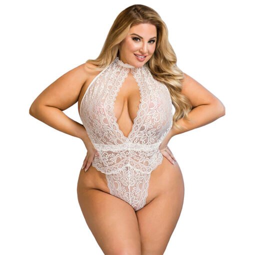 SUBBLIME - 953867 BODY IN PIZZO BIANCO L/XL - immagine 2