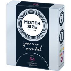 Alternative view of MISTER SIZE - PRESERVATIVI TAGLIA XXL 64 MM (3 UNITÀ)