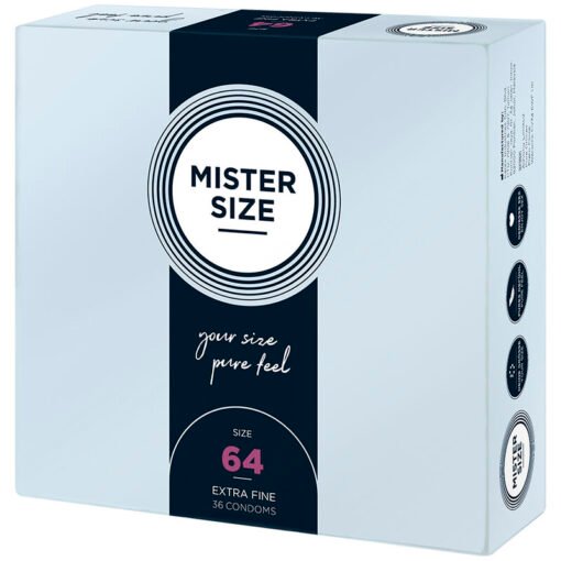 MISTER SIZE - PRESERVATIVI TAGLIA XXL 64 MM (36 UNITÀ) - immagine 2