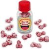 DIABLO PICANTE - 12 CARAMELLE RISATE A FORMA DI PENE FRAGOLA/CILIEGIA