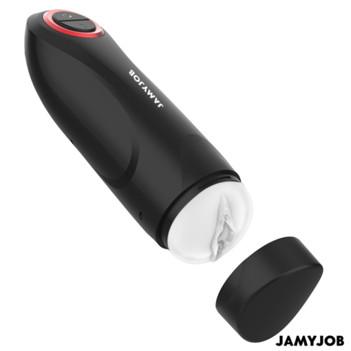 JAMYJOB - MASTURBATORE VAGINALE AUTOMATICO A GRAVITÀ 5 MODALITÀ DI ASPIRAZIONE - immagine 5
