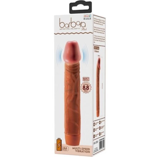 BAILE - BOB VIBRATORE REALISTICO 22,5 CM MULATTO - immagine 6