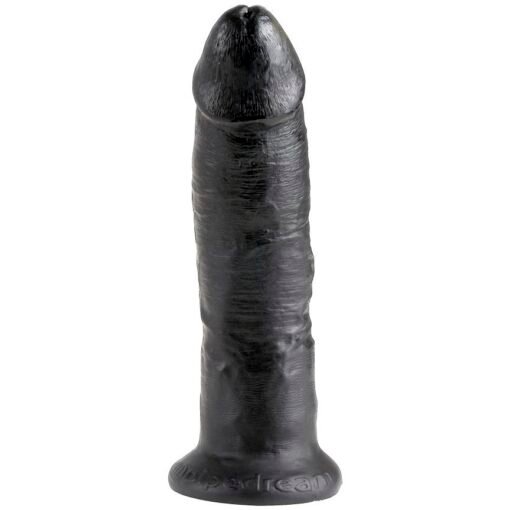 KING COCK - 9 DILDO NERO 22.9 CM - immagine 2