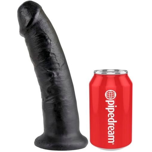 KING COCK - 9 DILDO NERO 22.9 CM - immagine 3