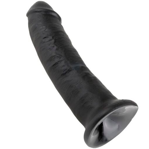 KING COCK - 9 DILDO NERO 22.9 CM - immagine 5