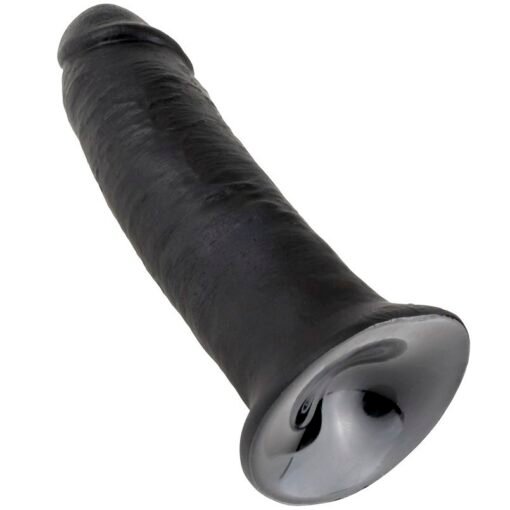 KING COCK - 10 DILDO NERO 25 CM - immagine 5