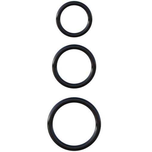 FANTASY C-RINGZ - SET 3 ANELLI STAMINA IN SILICONE - immagine 2