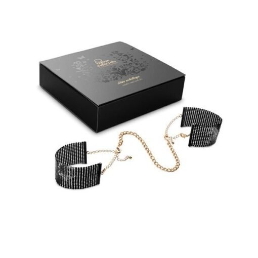BIJOUX - DÉSIR MÉTALLIQUE MANETTE IN RETE DI METALLO NERO - immagine 4