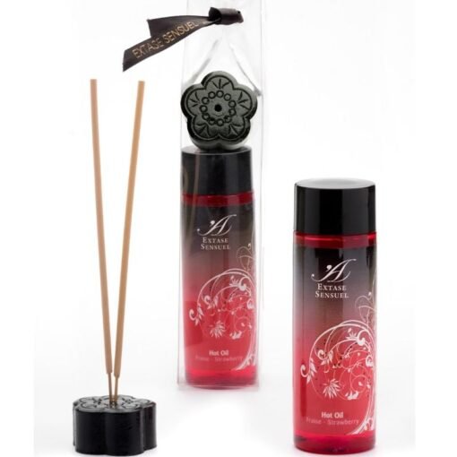EXTASE SENSUAL - OLIO CALORE STIMOLANTE ALLA FRAGOLA 100 ML - immagine 2