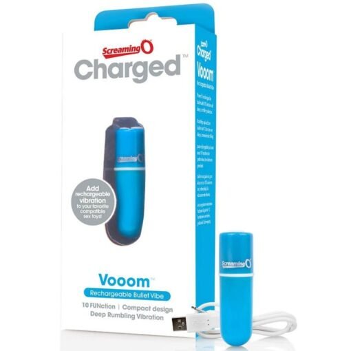 SCREAMING O - PALLETTO VIBRANTE RICARICABILE VOOOM BLU - immagine 2