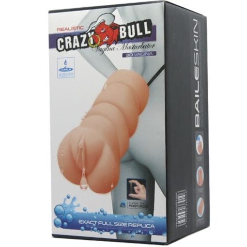 CRAZY BULL - MASTURBADOR PELLE ACQUA MODELLO VAGINA 3 - immagine 7