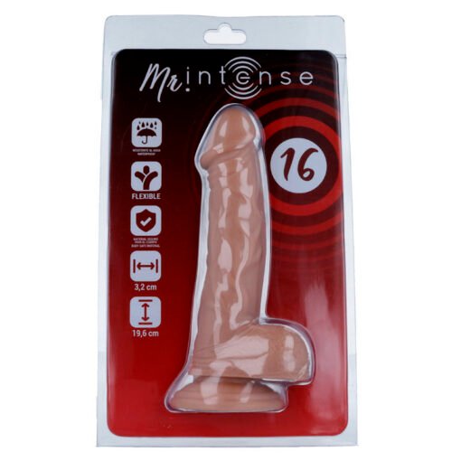 MR INTENSE - 16 PENE REALISTICO 19.6 CM -O- 3.2 CM - immagine 6