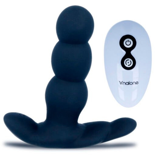 NALONE - VIBRATORE ANALE PEARL TELECOMANDO NERO - immagine 7