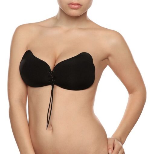 BYE-BRA - LACE-IT VALORIZZAZIONE PUSH-UP NERO COPPA C - immagine 3