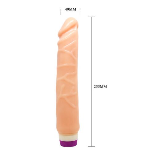 BAILE - ONDE DA DI PIACERE REALISTICHE VIBRANTI 25.5 CM - immagine 3