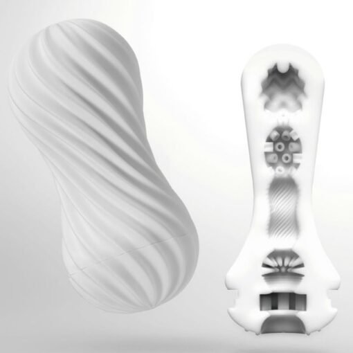 TENGA - MASTUBADOR MASCHILE BIANCO FLEX - immagine 2