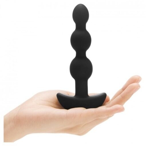 B-VIBE - TRIPLET ANAL-FERNBEDIENUNGSPERLEN SCHWARZ - immagine 2