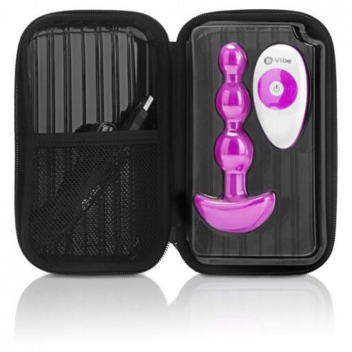 B-VIBE - PERLINE ANAL REMOTE CONTROL TRIPLET ROSA - immagine 4
