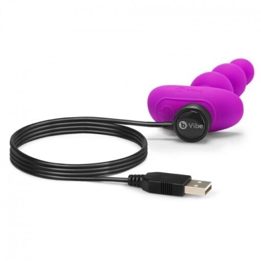 B-VIBE - PERLINE ANAL REMOTE CONTROL TRIPLET ROSA - immagine 6