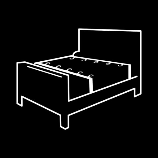 FETISH SUBMISSIVE - SET DI CRAVATTE DA LETTO CON FODERA IN NOPRENE - immagine 3