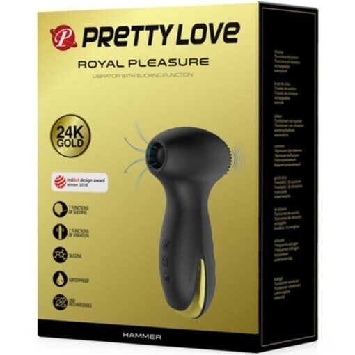 PRETTY LOVE - VIBRAZIONE SMART HAMMER E ONDE STIMOLANTI - immagine 6