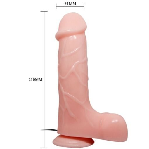 BAILE - VIBRATORE REALISTICO NATURALE BARBARA 21 CM - immagine 6