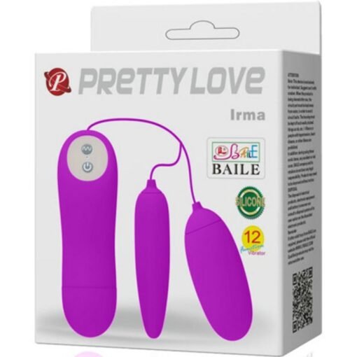 PRETTY LOVE - IRMA UOVO VIBRANTE DOPPIO - immagine 6