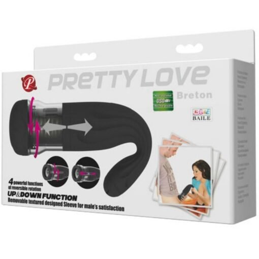 PRETTY LOVE - BRETON MASTURBATORE MULTIFUNZIONE RICARICABILE - immagine 7