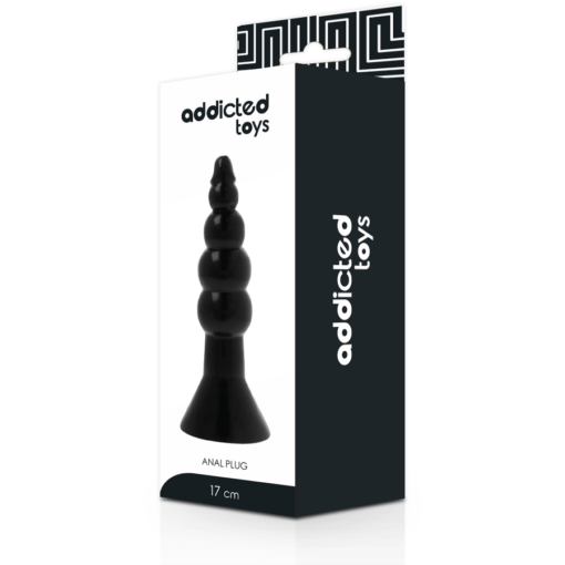 ADDICTED TOYS - PLUG ANALE 17 CM NERO - immagine 3