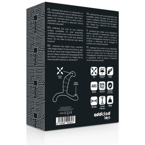 ADDICTED TOYS - PIACERE ANALE DELLA PROSTATA NERO - immagine 4