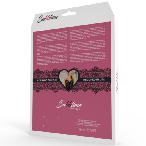 SUBBLIME - CORSET INTERLACCIATO SUBBLIME TAGLIA UNICA - immagine 5